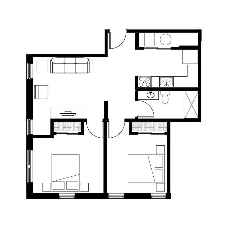 court street lofts unit 1002 2 bedroom