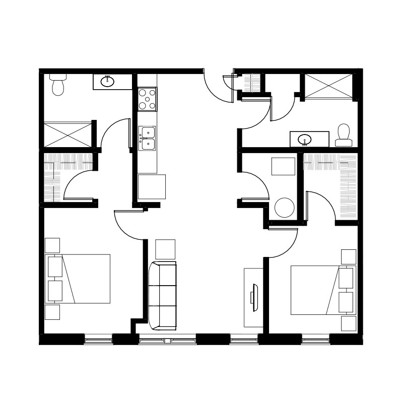 court street lofts unit 1004 2 bedroom