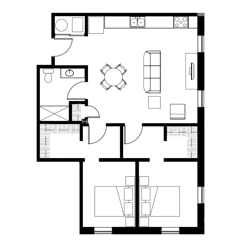 court street lofts unit 1006 2 bedroom
